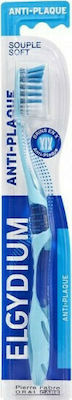 Elgydium Antiplaque Manual Toothbrush Soft Light Blue 1pcs