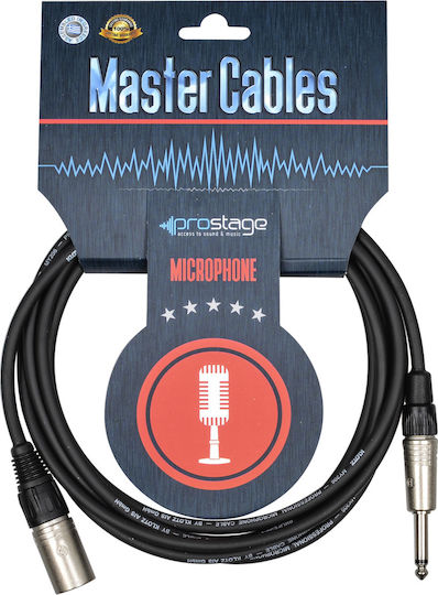 Prostage Audio Cable XLR male - 6.3mm male 10m (MT-10)