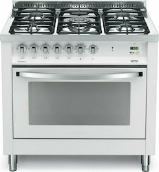 Lofra 90 P BP G96MFT/C Cooker 94lt W90cm. White