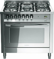 Lofra 90 P L G96MFT/C Cooker 94lt W90cm. Inox