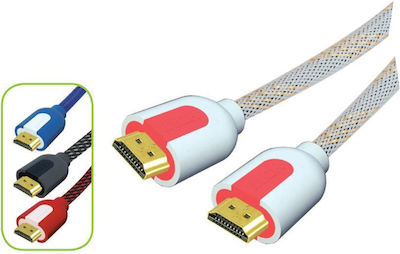 Comp HDMI 1.4 Cable HDMI male - HDMI male 2m Red