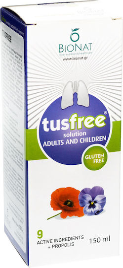 Bionat Tusfree Syrup Gluten-Free 150ml