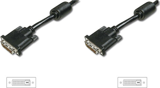 Digitus Kabel DVI-D-Stecker - DVI-D-Stecker 2m Schwarz (AK-320101-020-S)