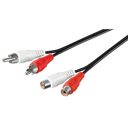 Goobay AVK 125-0500 5m RCA male Cable (50027)