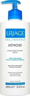 Uriage Gel κατά της Ακμής Xemose Gentle Cleansing Syndet για Ξηρές Επιδερμίδες 400ml