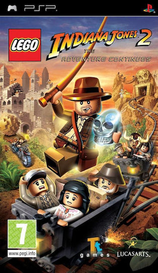 LEGO Indiana Jones 2 Continues Essentials Edition PSP Game (Used)