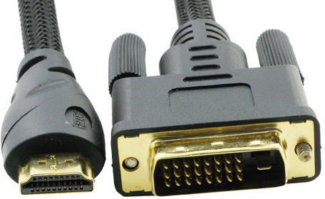 Ugreen 1.5m DVI-D male to HDMI male Cable Black (24618)