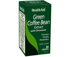 Health Aid Green Coffee Bean with Chronium Grüner Kaffee 60 Mützen
