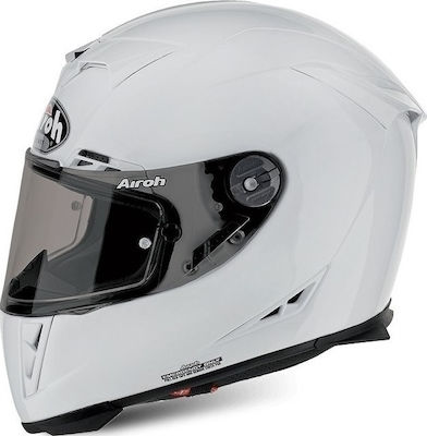 Airoh GP 500 Color Full Face Helmet with Pinlock DOT / ECE 22.05 1200gr White Gloss AIR000KRA27