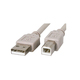 TrustWire USB 2.0 Kabel USB-A-Stecker - USB-B-Stecker Gray 3m 16195