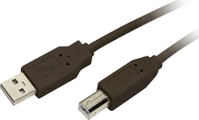 MediaRange USB 2.0 Kabel USB-A-Stecker - USB-B-Stecker Schwarz 1.8m MRCS101