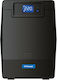 Tescom Leo LCD 1000AP UPS Line-Interactive 1000VA 600W cu 4 Schuko Prize