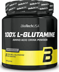 Biotech USA 100% L-Glutamine 240gr Unflavoured