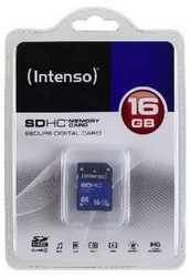 Intenso 3401470 SDHC 16GB Clasa 4 Viteză implicită