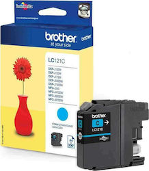 Brother LC121 Original InkJet Printer Ink Cyan (LC-121C)