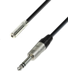 Adam Hall K4BYV0300 6.3mm male - 3.5mm male 3.0m