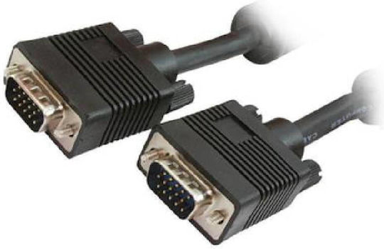 MediaRange Cablu VGA - VGA Negru 10m (MRCS115)