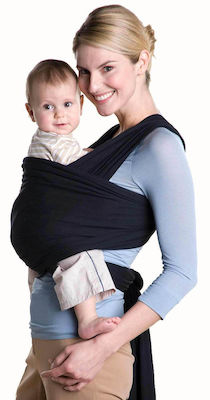 Amazonas Μάρσιπος Wrap Sling Black με Μέγιστο Βάρος 9kg