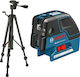 Bosch GCL 25 Self-leveling Laser Level Point Red Beam 1.5V with Working Range 30m