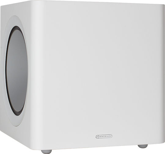 Monitor Audio Radius 390 Autoîntăritor Subwoofer cu Difuzor 10" 200W Alb mat