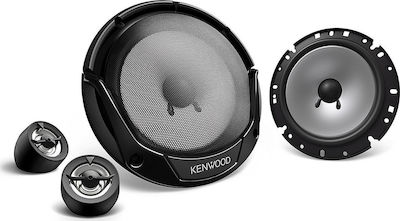 Kenwood Car Speaker Set KFC-E170P Separate 6.75" with 300W RMS (2 Way)