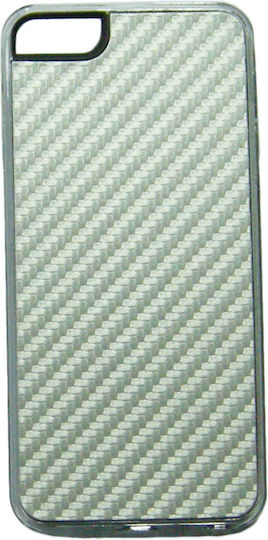 Volte-Tel Back Cover Plastic Alb (iPhone 5/5s/SE)
