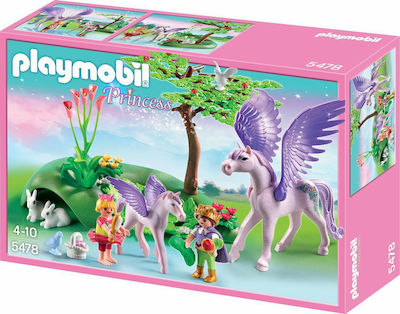 Playmobil Princess Royal Children with Pegasus and Baby for 4-10 years old