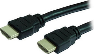 MediaRange HDMI 1.4 Cable HDMI male - HDMI male 1.5m Μαύρο