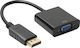 Equip 133435 Konverter DisplayPort männlich zu VGA weiblich 1Stück