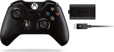 Microsoft Xbox One Wireless Controller with Play & Charge Kit