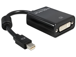 DeLock 65098 Mini-DisplayPort Männlich zu DVI-I Weiblich