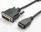Roline 12.99.3116 Converter DVI-D male to HDMI female 1pcs