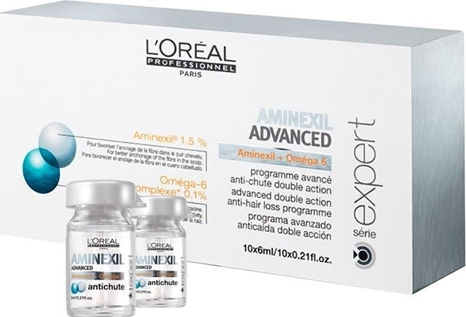 L'Oréal Professionnel Serie Expert Aminexil Advanced Haar Ampullen gegen Haarausfall 42x6ml