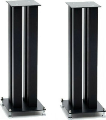 Custom Design Floor Standing Speaker Stands SQ 404 61cm (Pair) Black