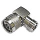 E Zy.Net EZ-NM2NFRA N-Connector Male to N-Connector Female Silver 1 Piece