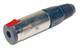 Audiophony J350/STE Plug 6.3mm Jack Mono Female Silver 7937