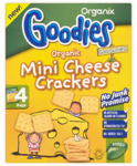 Organix Mini Crackers with Τυρί Flavour Sugar Free 80gr for 12+ months