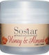 Sostar Focus Honey & Almonds 24h Cream Face with Aloe Vera 50ml