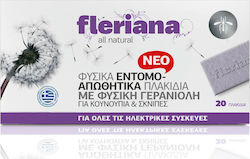 Fleriana Εντομοαπωθητικές Ταμπλέτες για Κουνούπια 20 tabs