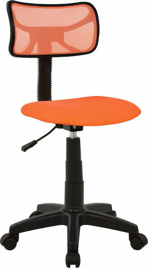 Desk Chair Akhila Orange 40.5x50.5x91.5cm
