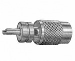 Ultimax V7506AΚ Plug Coaxial male Silver (01.101.0008)