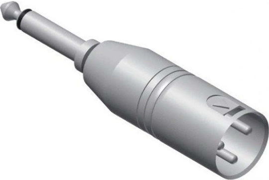 Procab VC126 XLR / 6.3mm männlich zu 6.3mm männlich Konverter Weiß 1 Stück