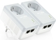 TP-LINK TL-PA4020P KIT v1 Powerline Double Wired with Passthrough Socket and 2 Ethernet Ports