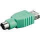 Goobay 68919 Μετατροπέας PS/2 male σε USB-A female Πράσινο 1τμχ