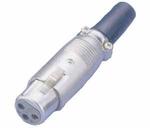 Ultimax LZ113 Plug XLR female Silver