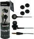 Volte-Tel VT007 In-Ear Freihändig Kopfhörer mit Stecker 3.5mm Schwarz