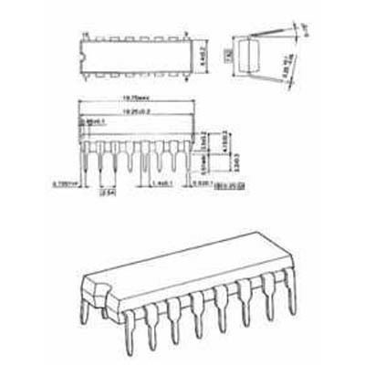 CD4053 Circuit Integrat IC