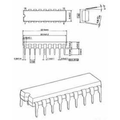 ULN2803A Integrierter Schaltkreis IC 1Stück