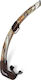 Omer Zoom Camu 3D Snorkel Brown with Silicone Mouthpiece