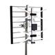 Telco AV-0958A Outdoor TV Antenna (without power supply) Black Connection via Coaxial Cable